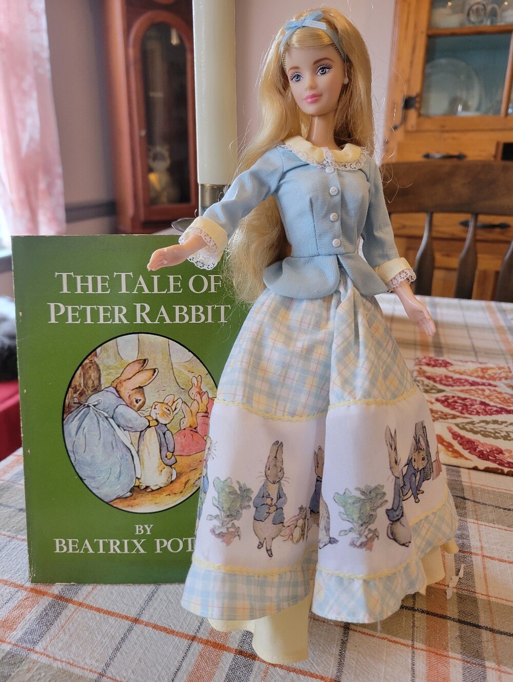 Peter Rabbit Barbie With Picture Book!
